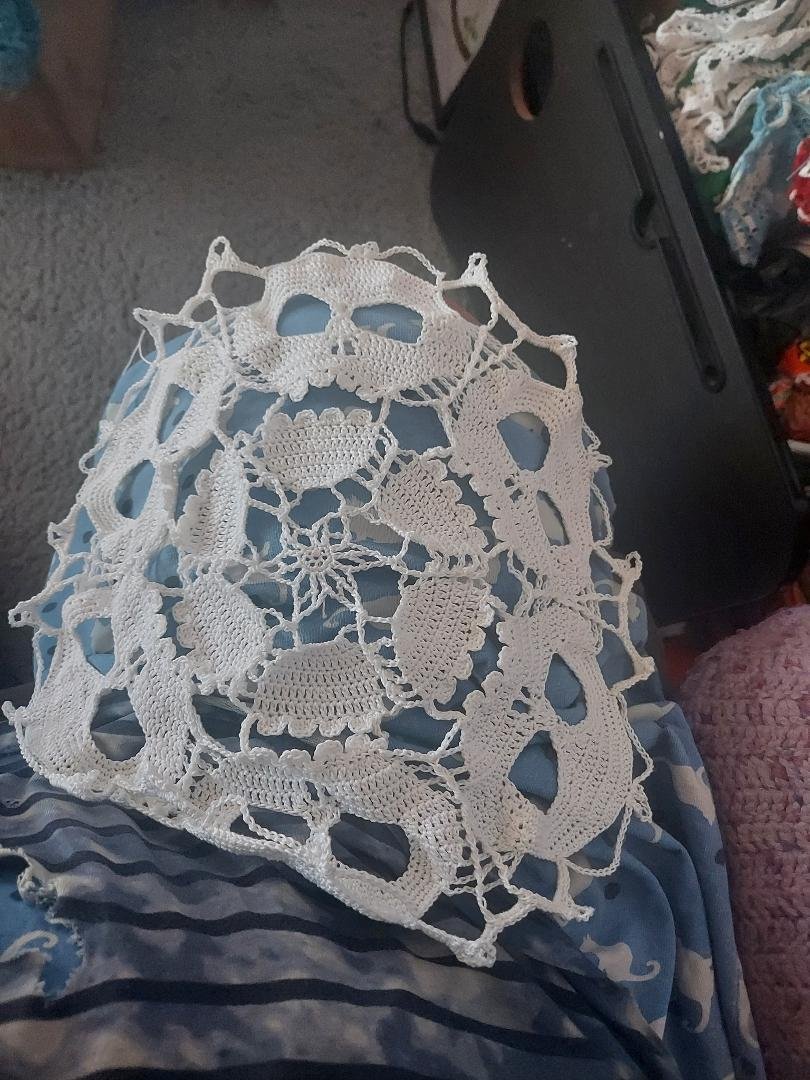 Skeleton doily