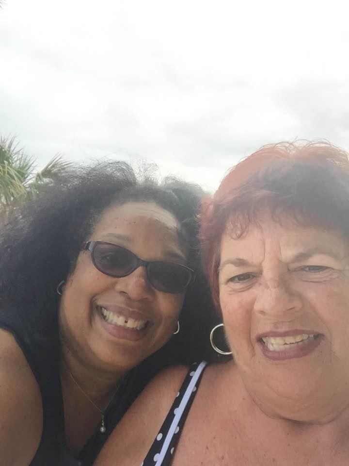 Met Mj at the pool. Birthday 24 mine and 25 hers.