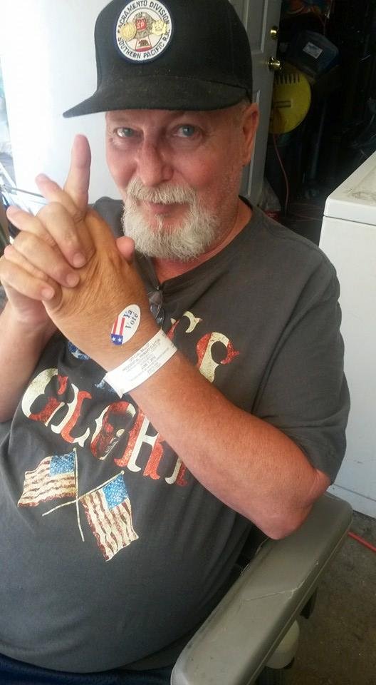 First time 66 years old, finally voted. PITA