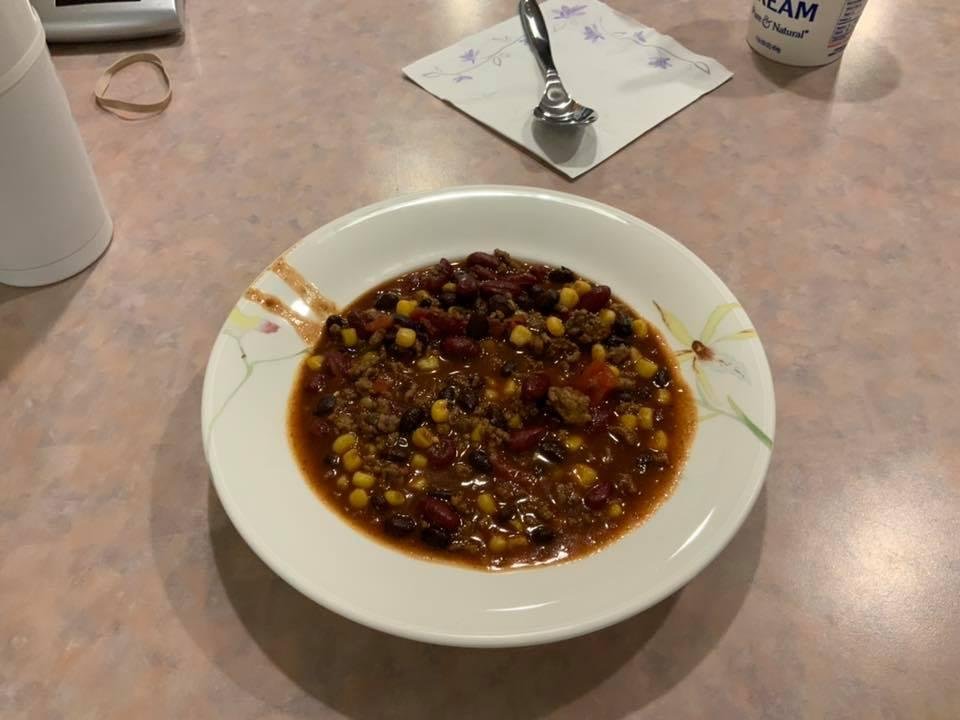 Made this Taco Soup for dinner. Hope it tastes as good as it looks😁