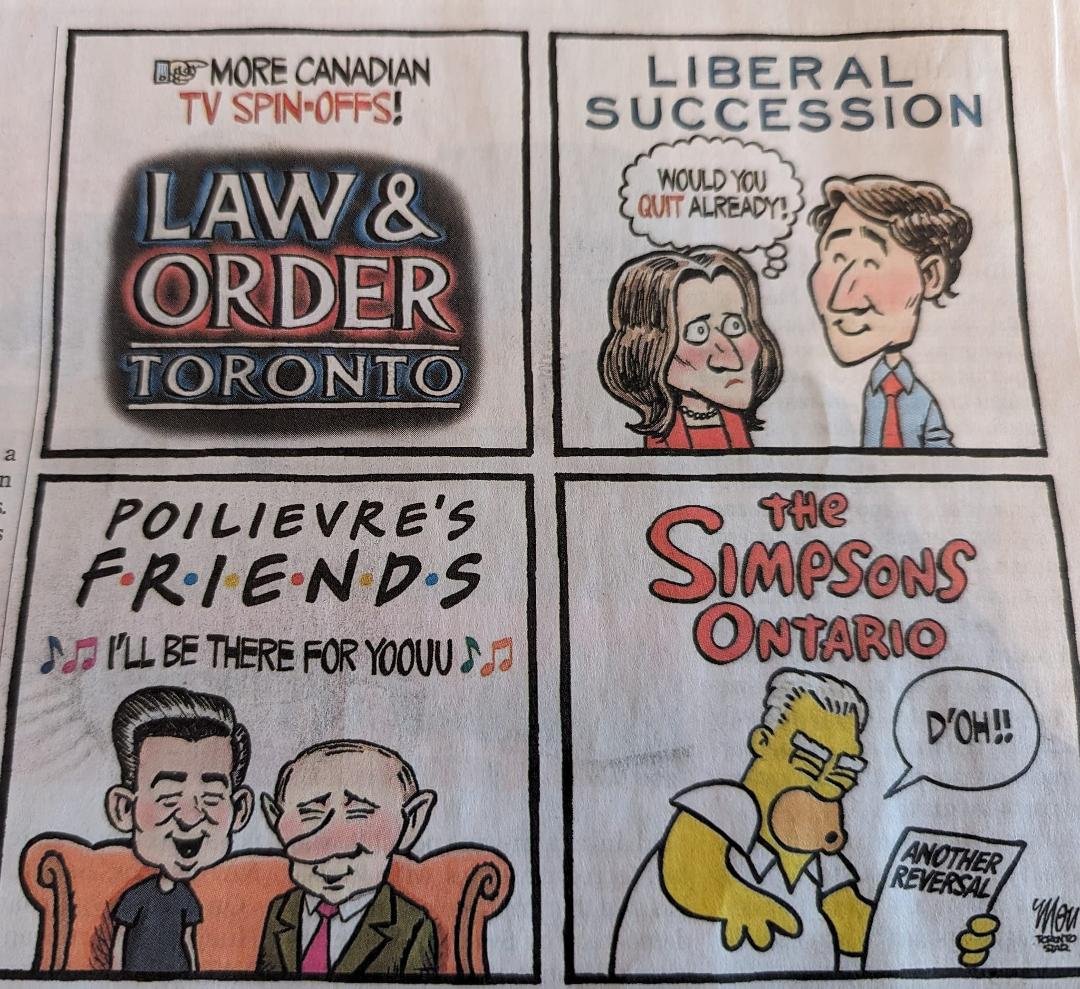 Toronto star cartoonists are brilliant