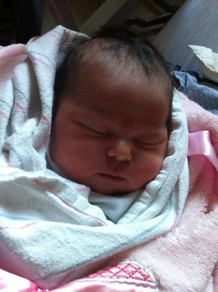 I dreamed about you baby girl. I came up to your casket and you were so warm. You held on to my pinky finger and I told you that everything was going to be ok. And you nodded in your sleep. You looked so peaceful.