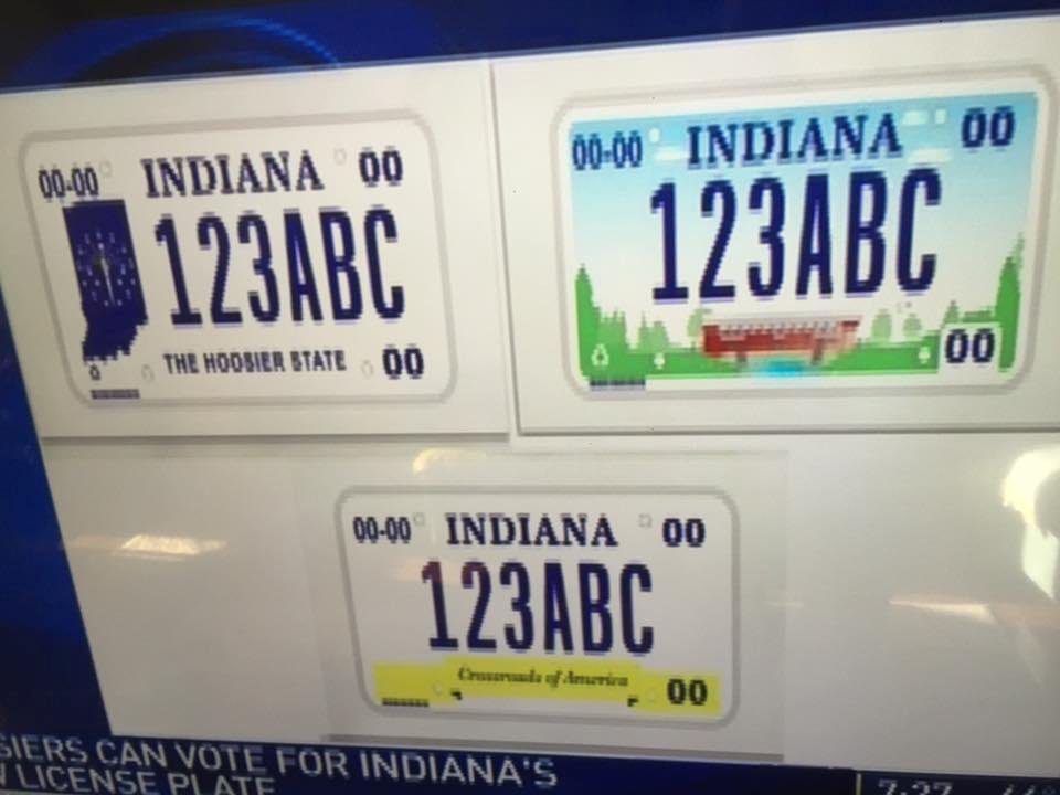 Which license plate will you vote for?
