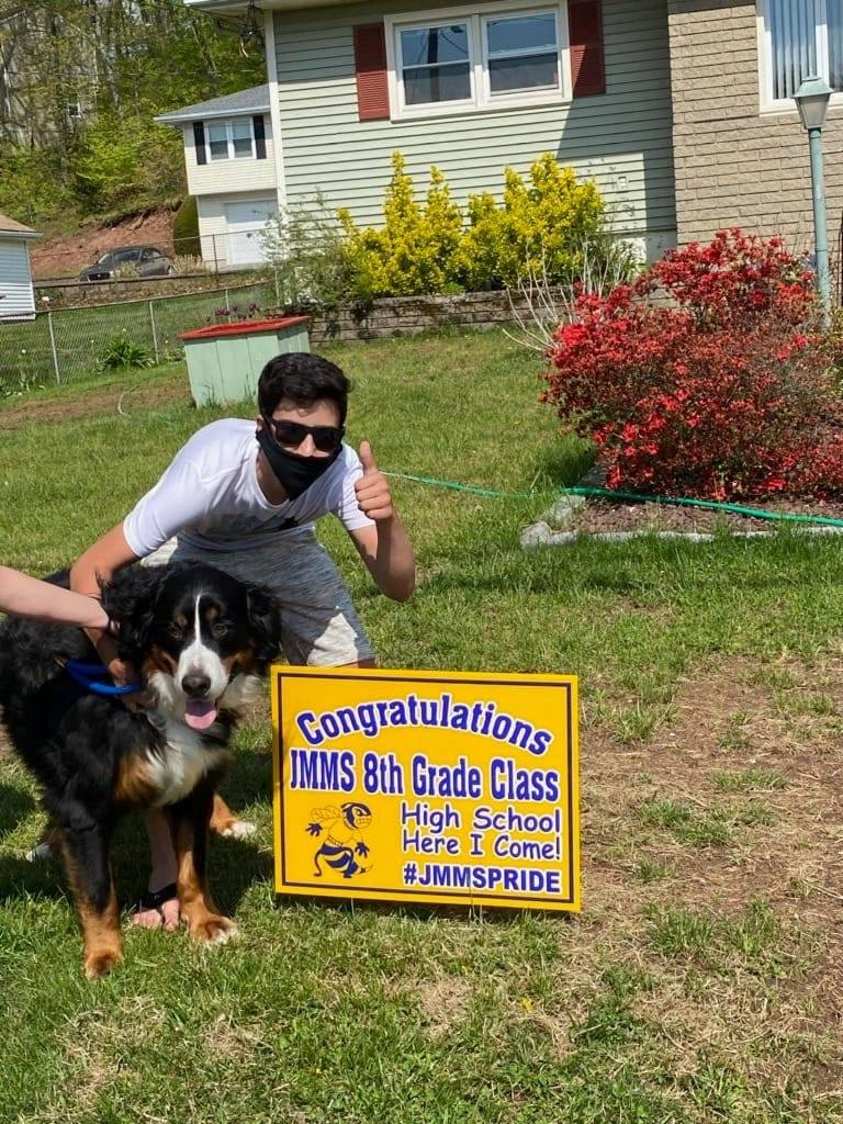 Congratulations Tory Teto..I can't believe you're on your way to High school... you have done so many amazing things in JMMS... and we can't wait to see what you bring to the EHS❤...look out East Haven High... here he comes