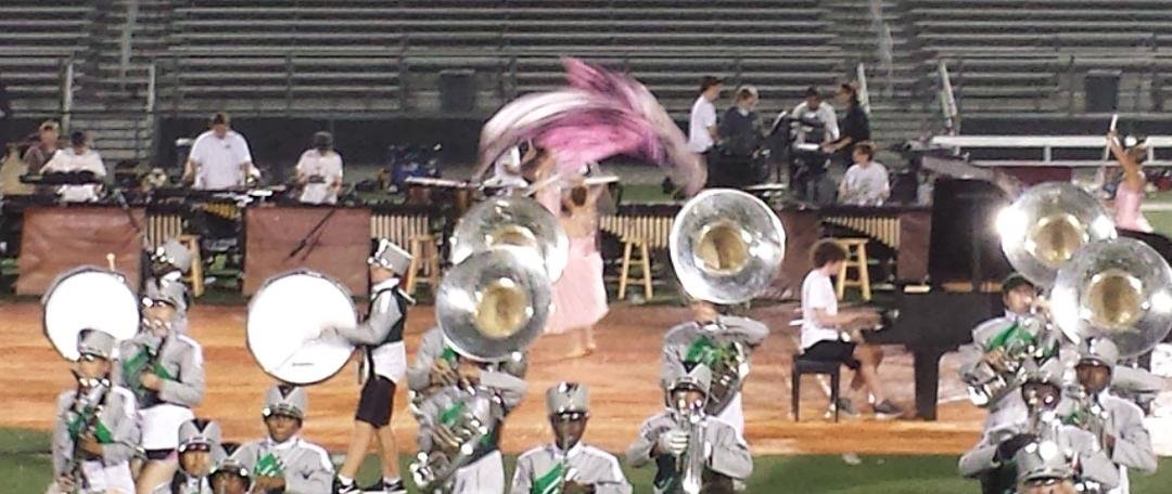 KMHS Marching Band final run through last night before
COBB EXHIBITION tomorrow night MONDAY OCTOBER 16!!!
7:00 pm at McEachern High School $5.00 at the gate cash only
KMHS takes the field around 8:45 pm
also performing: Ma