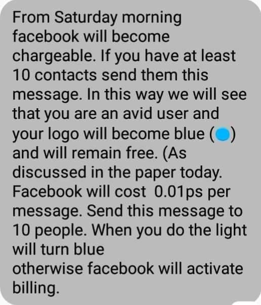 Someone sent this to me. I don't know how they could charge someone unless they have been given acct info but what the heck. Better safe than sorry. lol