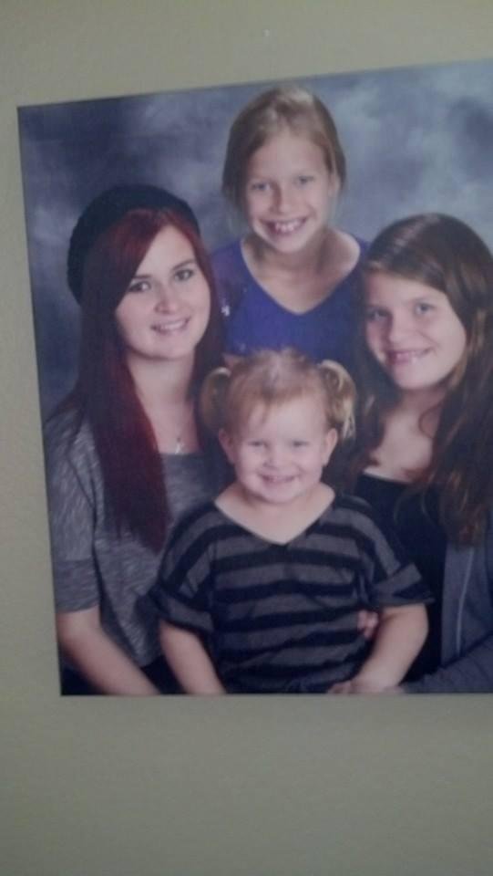 My first through fourth granddaughters