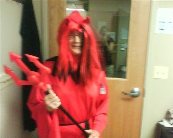 This is me in my Halloween outfit for the Goodwill 2009 Halloween Contest for employees.