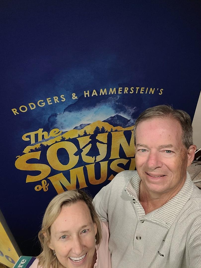 At North Charleston Performing Arts Center seeing the Sound of Music