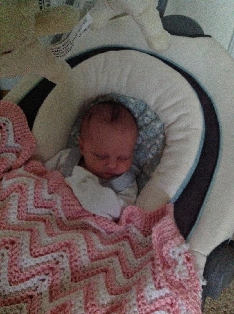 My precious granddaughter Rya Wren Maxson who was born on Thursday, November 6 at 10:02 PM. She was 8 lb 1 oz and 21 inches. She is a real sweetheart. Love her endlessly.