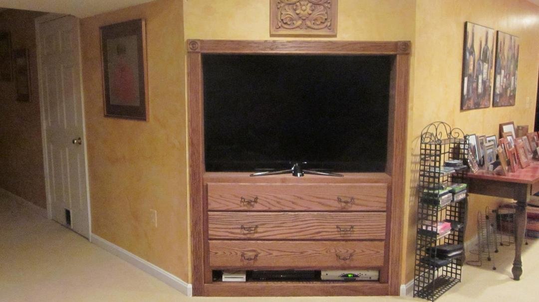 See the latest pics on Lightfoot's Creative Carpentry Shop page!!
Oak entertainment center for a great customer in NOVA!!