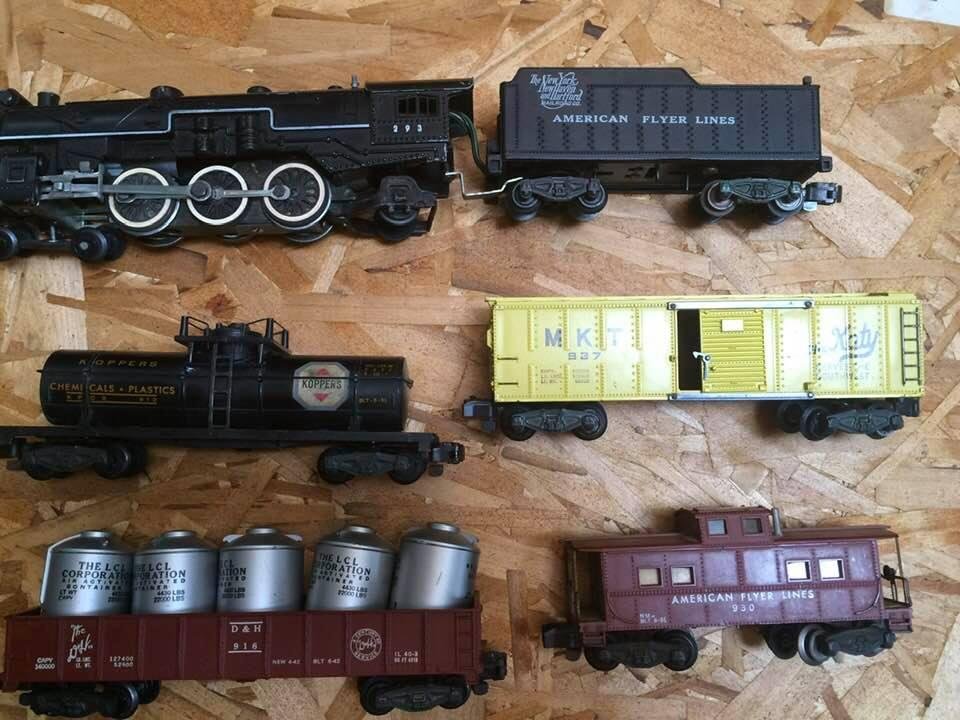 My AF set received from my aunt and uncle for Christmas 1954. Still runs great.
