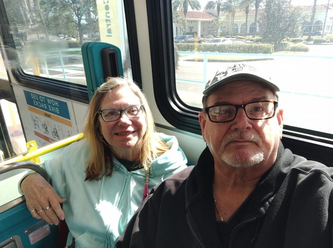 Trying out the SunRunner today. Went downtown St Pete and watched a movie. Still walked 5000+ steps. I need a nap.