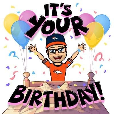 Happy birthday
