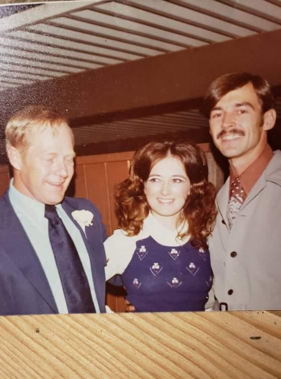 Happy Anniversary to this handsome man that I married 48 years ago today. Love you for ever.