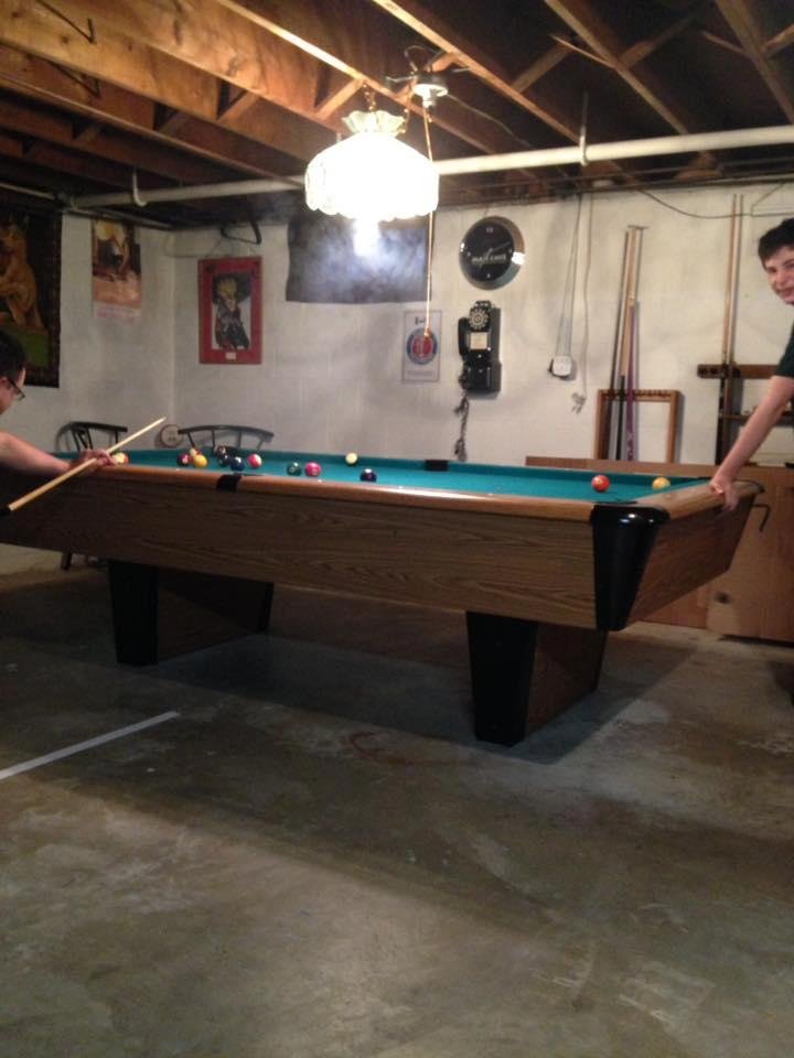 Friday night pool!