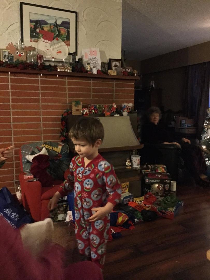 Still working on the Santa presents.