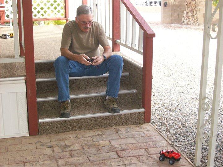 What retired guys do to keep busy when they're not playing golf!