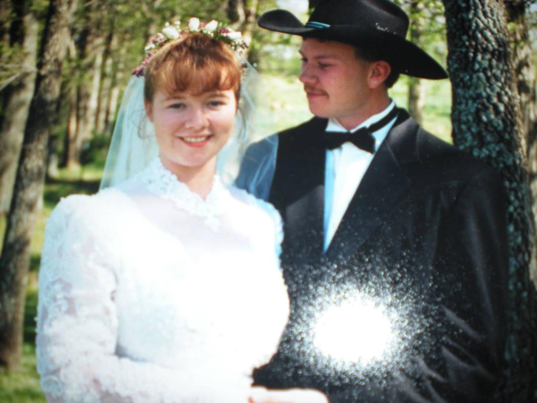 ON THIS DAY 20 YEARS AGO MY SON TOOK THIS BEAUTIFUL YOUNG LADY TO BE HIS WIFE. THEY IN TURN GAVE ME THREE BEAUTIFUL GRANDCHILDREN. HAPPY ANNIVERSARY JIM AND SHONNA LOVE YOU BOTH