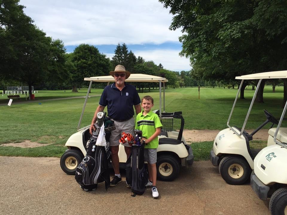 Me and G - I beat him by two strokes.
Happy Fourth!!⛳️🇺🇸💥