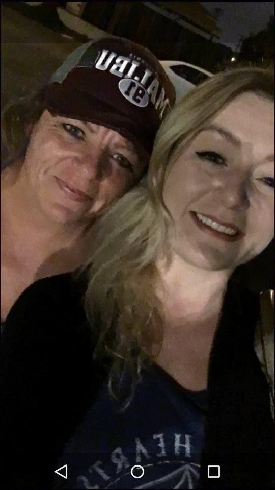 Kylie and I having fun... Well I did it..