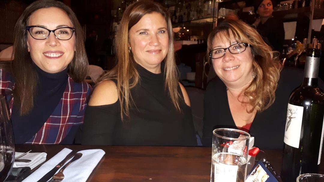 Annual girls night out dinner and The Christmas Story at the Fox funtime with my girls..