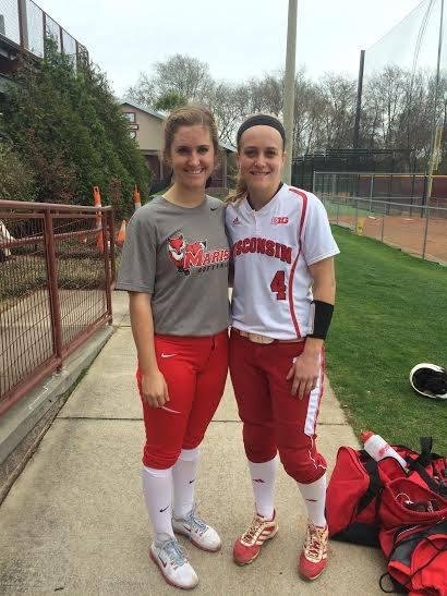 Well Her is my daughter Colleen, on the left, and her distant Cousin, Megan. She is the granddaughter, of Vonn Roach Pitzer, my first cousin. Their softball teams played each other last spring. Good athletes and great gals.