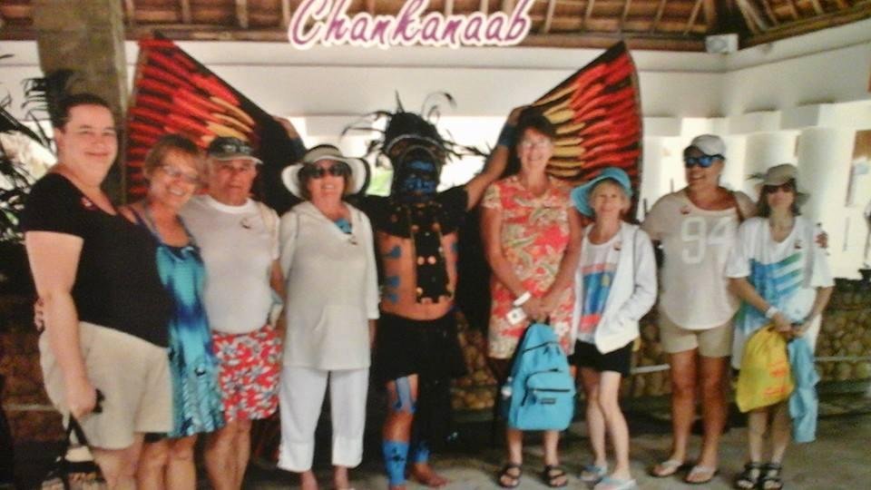 Dick and his harem in Mexico. Just back from a wonderful
 cruise on the Oasis of the Seas with great friends from Citrus Hills.