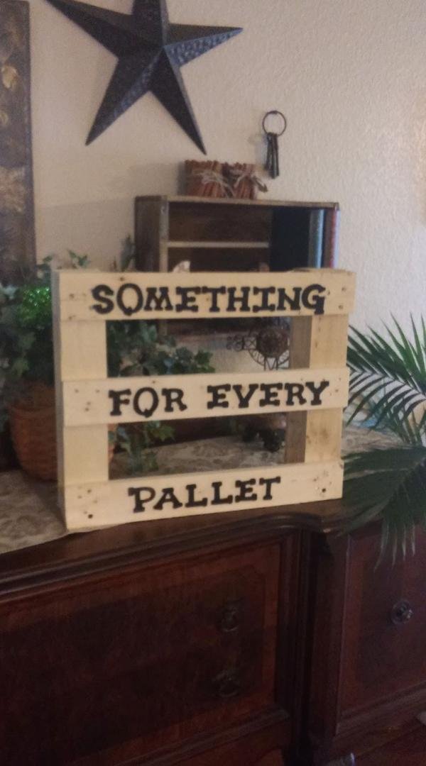 I made this sign for a craft fair we are doing next week.