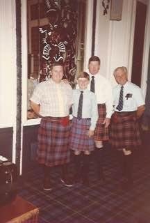 Sitting here going through photos, and this beauty popped up. Summer of 1983, while vacationing in England with my folks, we attended a dinner theatre, and these fine gentlemen were part of the show. The handsome Irishman o