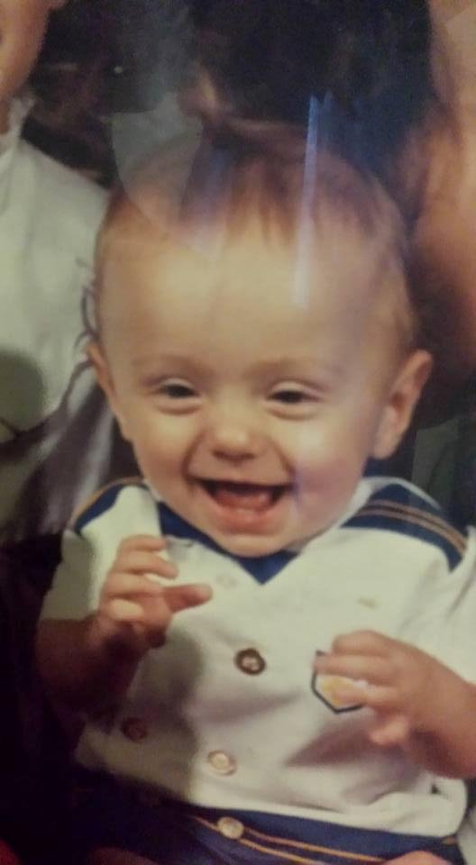 This is Brad Cook at 8 mo's old
