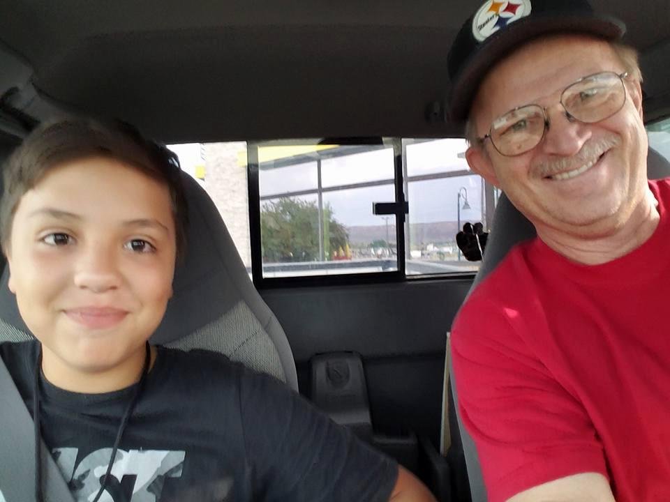 Quick breakfast for Anjel after MCJFA weigh-in for 6th grade football. Practice starts Monday. Go Steelers!