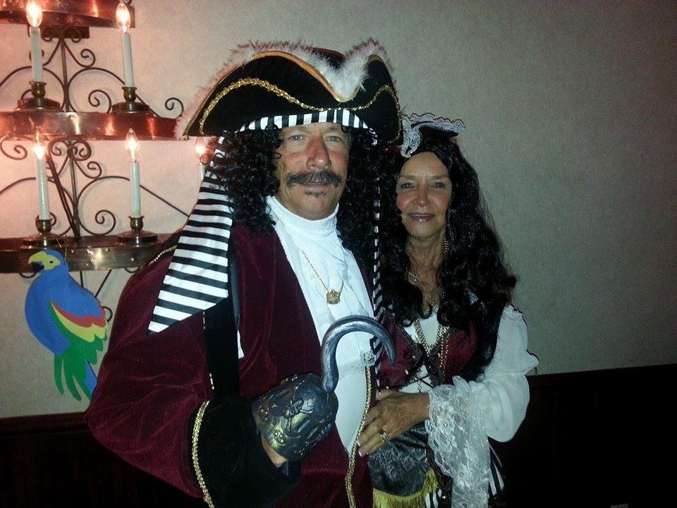 Pirate Larry and his wench Jeanette at Fall Conference in Kerrville.