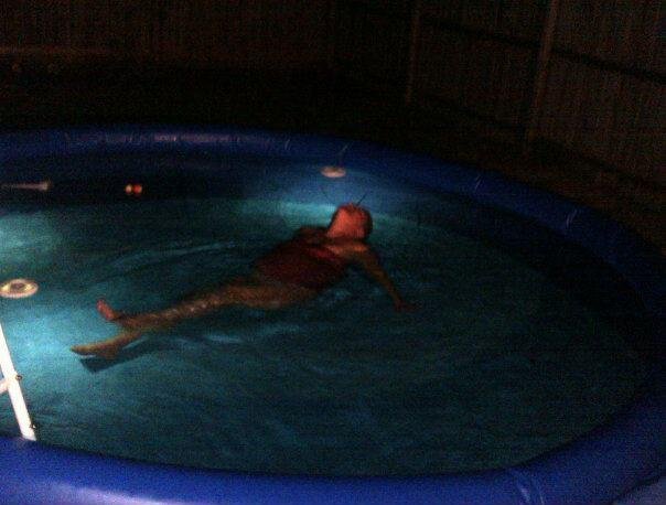 Baby's enjoyin her Pool