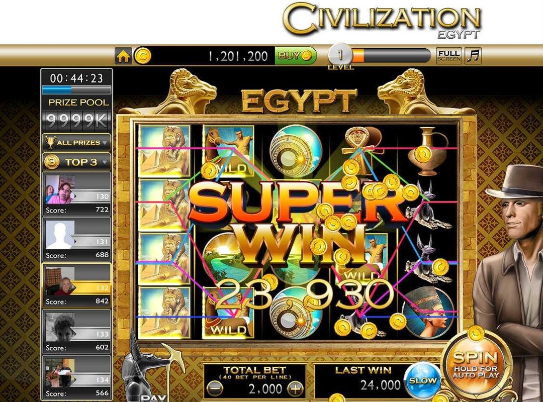 June Duncan's album, Civilization Slots Casino Photos
