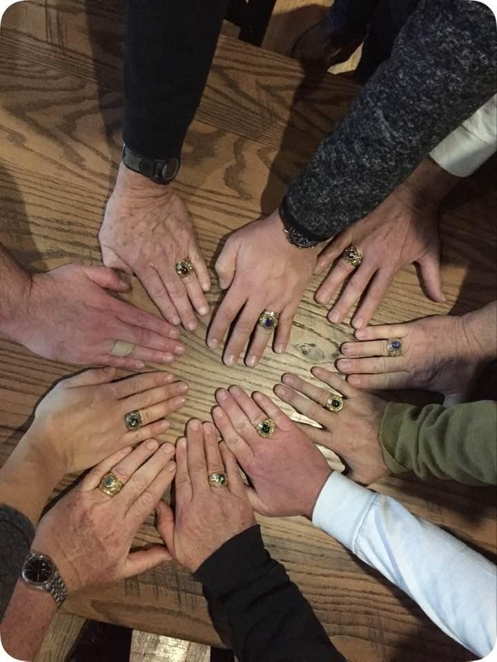 Ring picture from this years Navy victory over Army 31 to 7