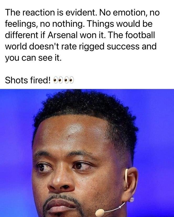 He speaks the truth!!! Fraudulent 115 Charges FC and the complicit FA are corrupt scumbags. They can thank the original cheating scumbags chelski. Both clubs deserve to have all titles and trophies that they “won” (bought),