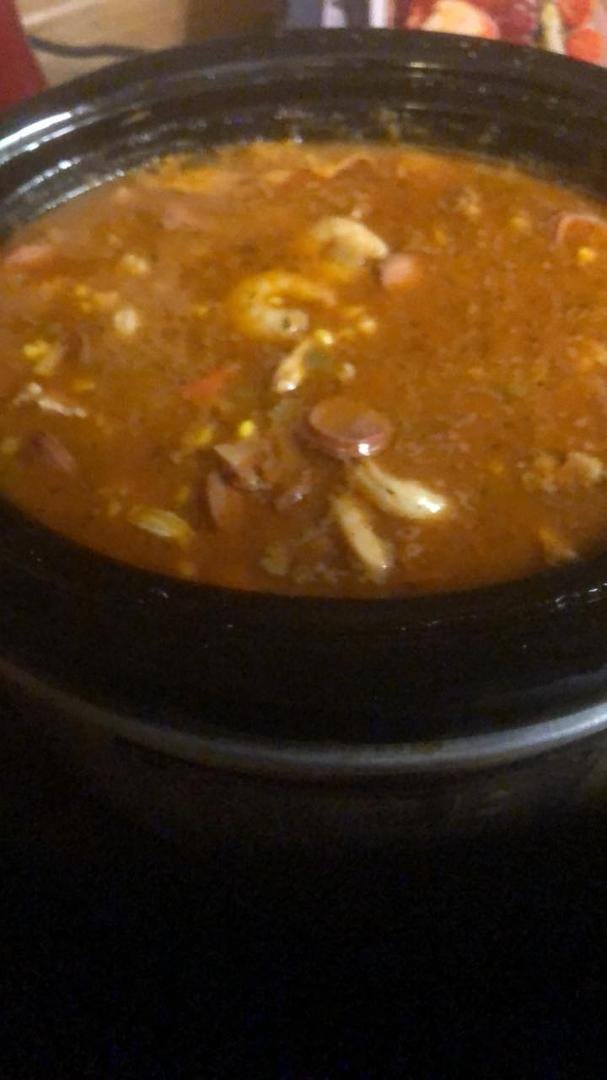 Happy Mardi Gras
Made gumbo for the celebration and the extreme cold.