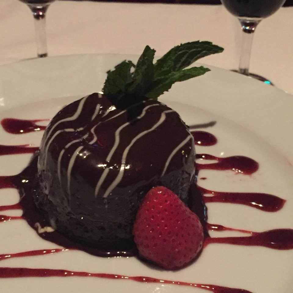 Lava Cake w/ Port