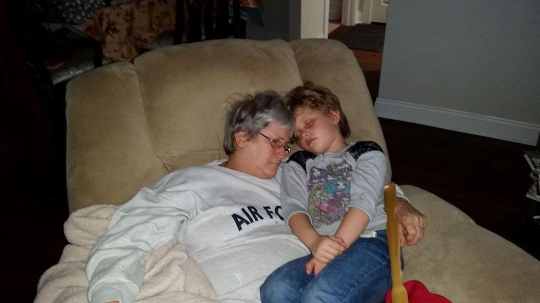 Once again, sawing logs.