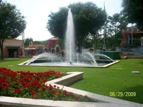 Throwback Monday. This day in 2009, I was at Six Flags Over Texas dying from the 100 degree heat and having fun.