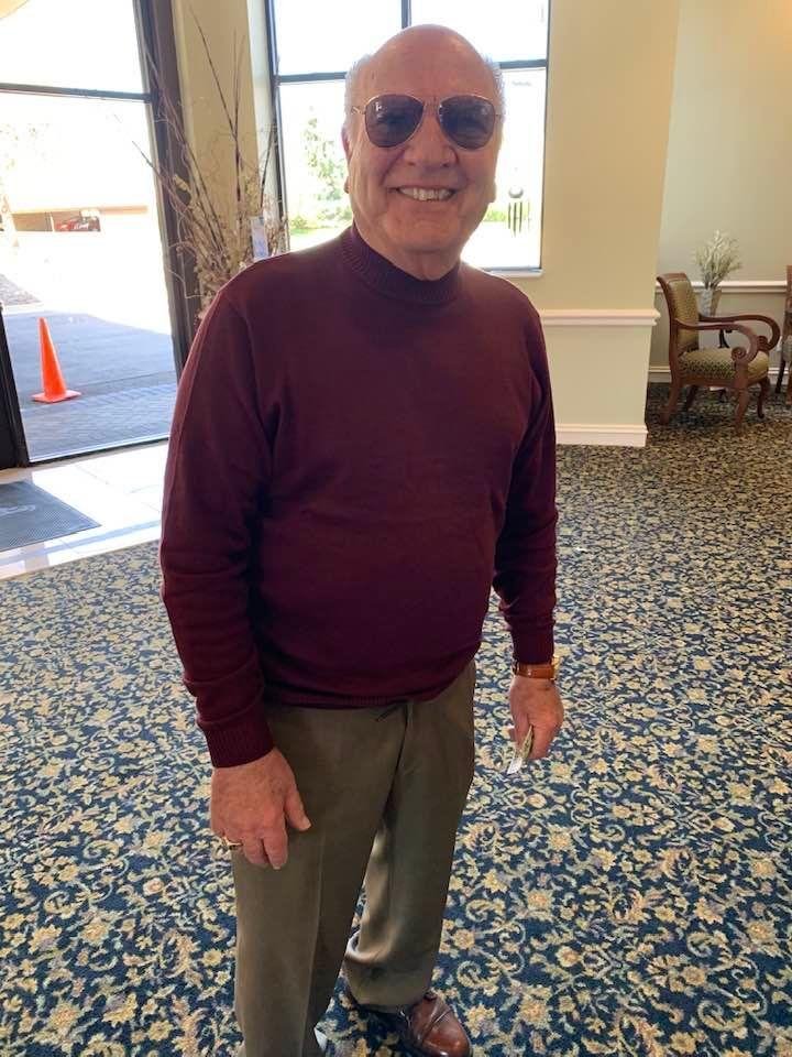 Found this good looking guy at Mother’s Day brunch !
