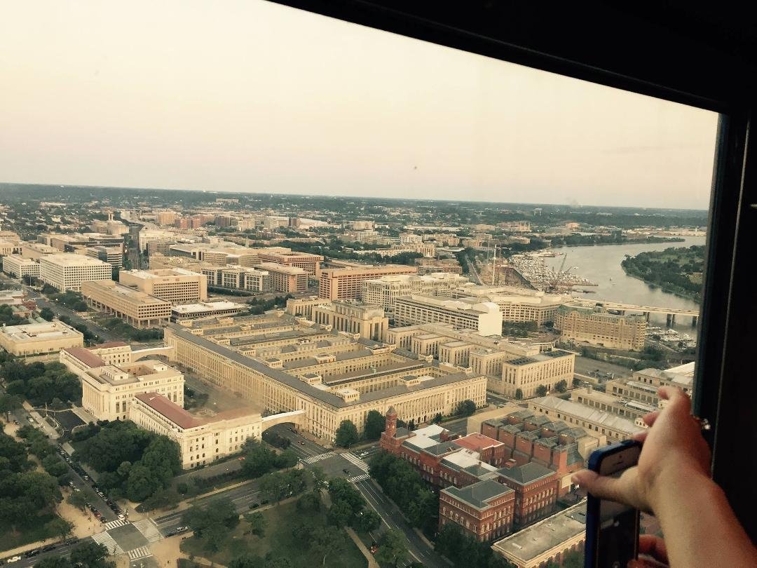 A few shots from the top of Washington monument.