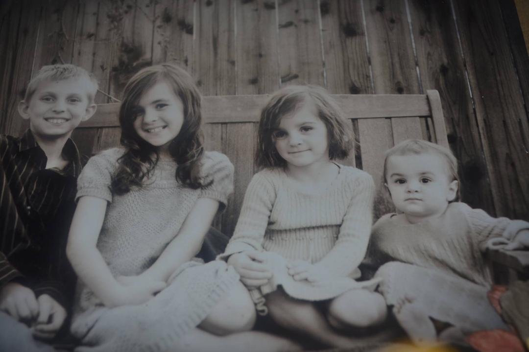 my grandchildren my joy, second child from the right is emily precious heart baby five years ago and she is doing wonderful