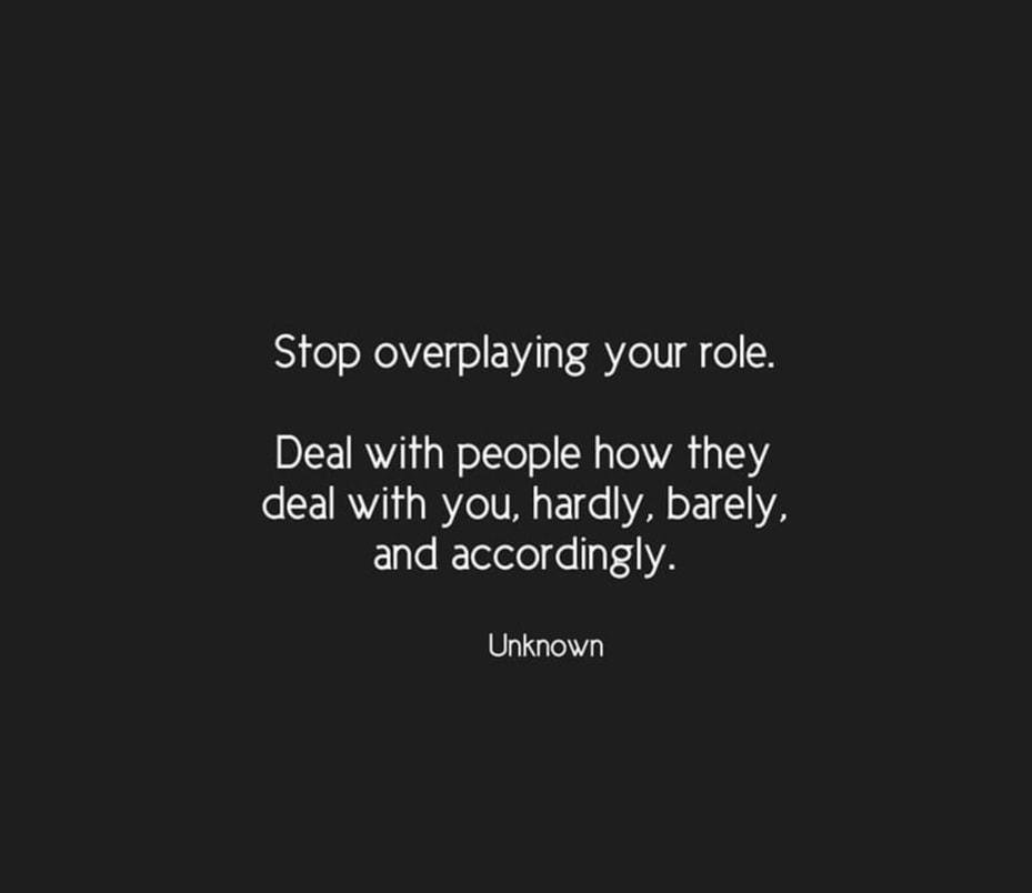 My thought for the day.