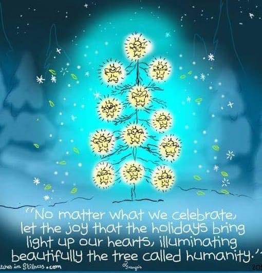 Merry Holidays!!
Happy Christmas!!
Humanity first and foremost!!
💙💚❤️💜