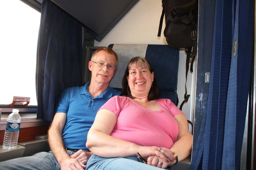 We are back home from our 17-day cross-country Amtrak vacation. Along the way we covered about 7,200 miles, 17 states, and stopped to visit family and friends. It was a very relaxing trip. I brought books and music to read