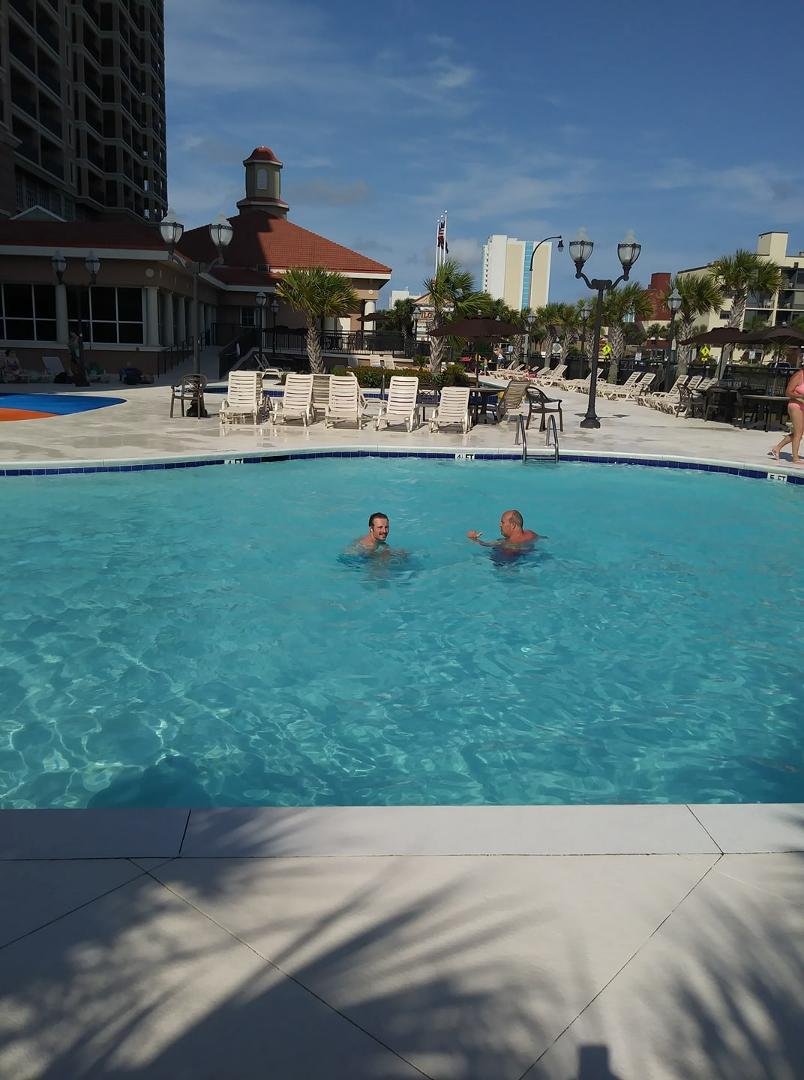 Pool side