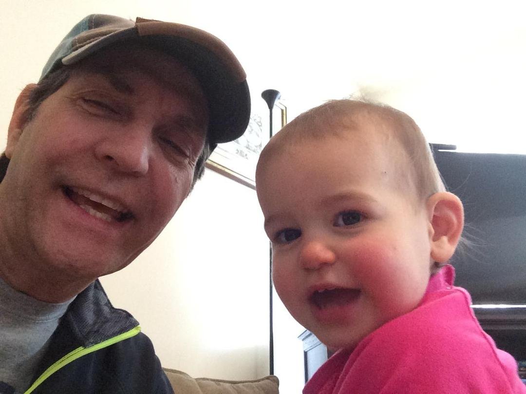 Me and the grandgirl.