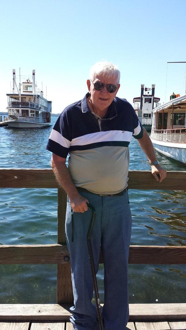 Captain POB at Lake Geneva.